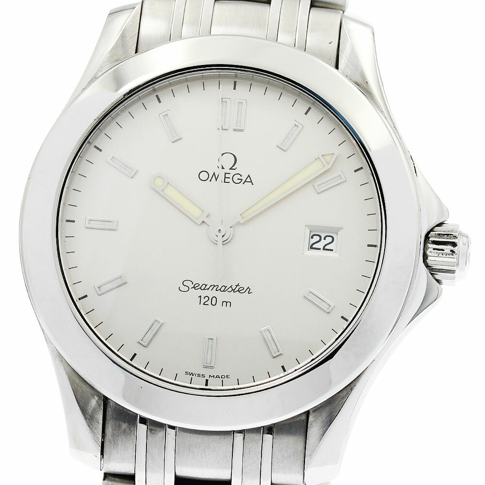 樂天商城 - オメガ OMEGA 2511.33 シーマスター120 デイト クォーツ メンズ _896145【中古】