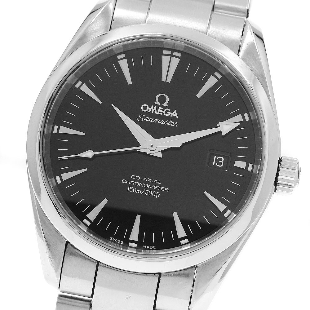 オメガ OMEGA 2503.50 シーマスター アクアテラ コーアクシャル 自動巻き メンズ _946965【中古】