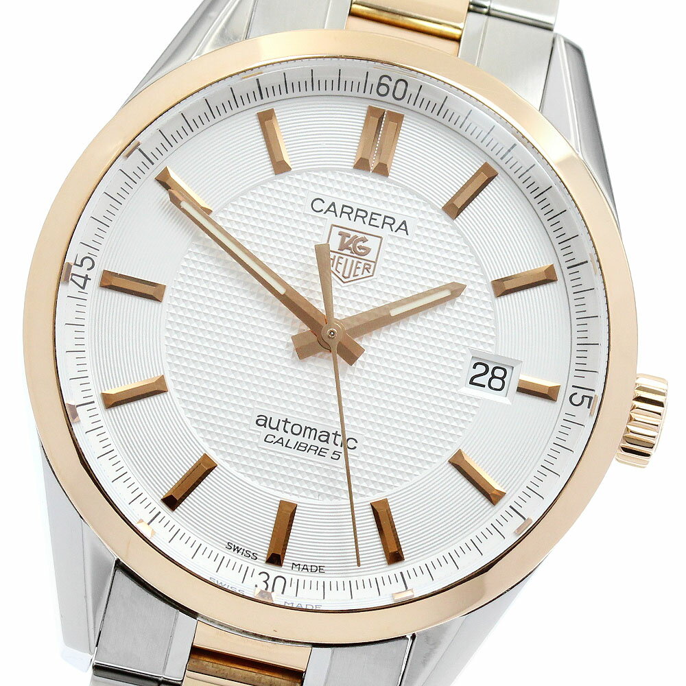 タグホイヤー TAG HEUER WV215E カレラ キャリバー5 デイト 自動巻き メンズ _949449【中古】