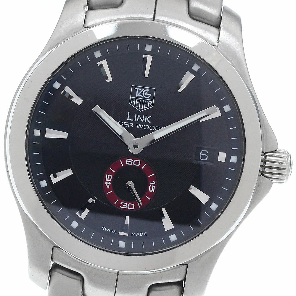 タグホイヤー TAG HEUER WJ2110 リンク タイガーウッズ スモールセコンド 自動巻き メンズ _951071【中古】
