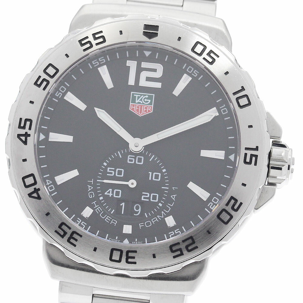 タグホイヤー TAG HEUER WAU1112.BA0858 フォーミュラー1 グランドデイト クォーツ メンズ 保証書付き_951272【中古】