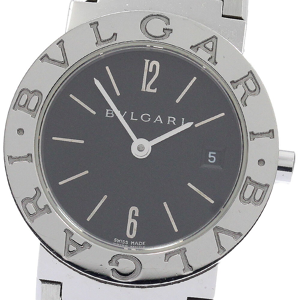 ブルガリ BVLGARI BB26SS ブルガリブルガリ デイト クォーツ レディース _952596【中古】