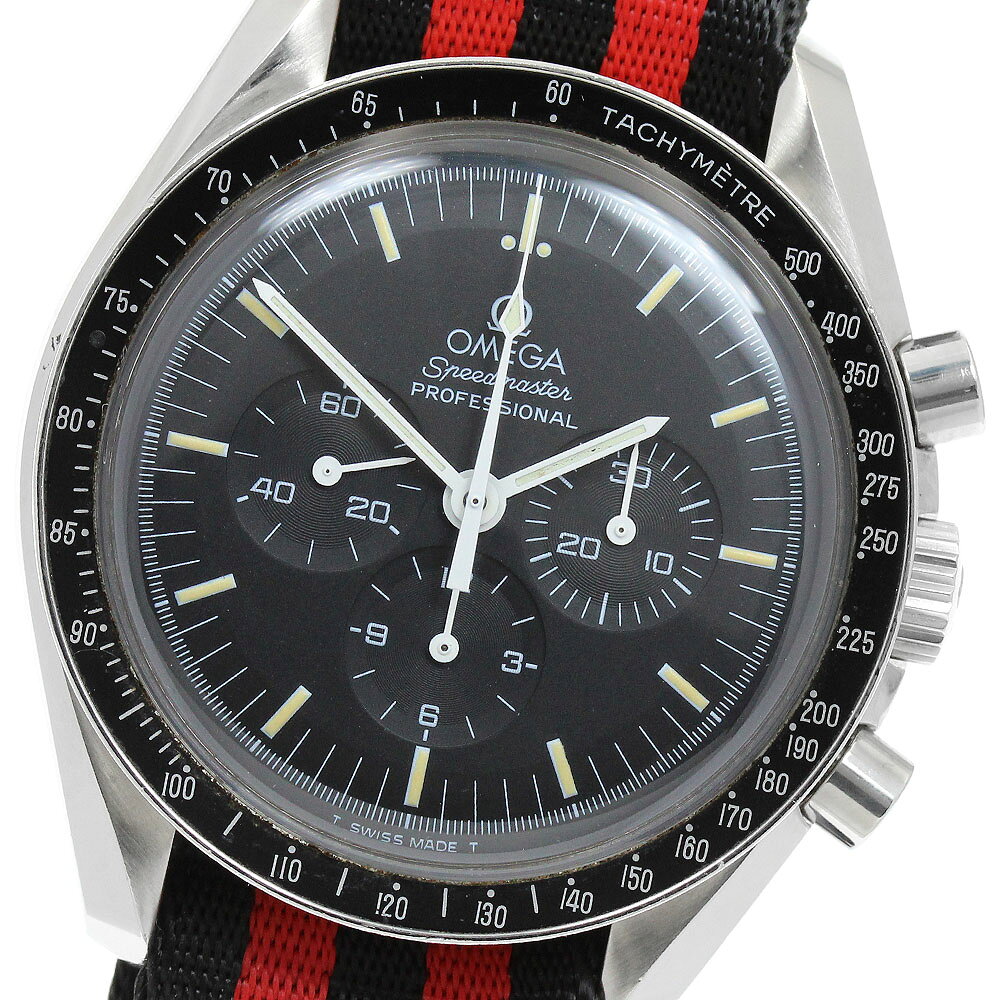 【OMEGA/オメガ】 スピードマスター プロフェッショナル 3572.50 腕時計 ステンレススチール 手巻き ブラック文字盤 メンズ【中古】【真子質店】【BL】【MaMaxx】 3572.50 ブラック OMEGA（オメガ）スピードマスター