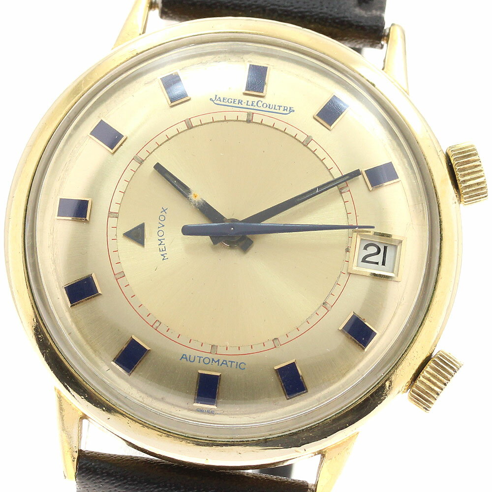 ジャガー・ルクルト JAEGER-LECOULTRE メモボックス アラーム デイト 自動巻き メンズ _944964【中古】