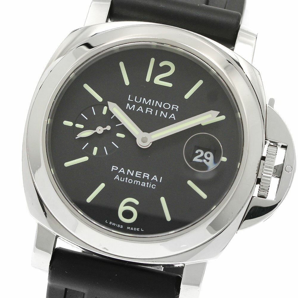 パネライ PANERAI PAM00104 ルミノールマリーナ スモールセコンド デイト 自動巻き  ...