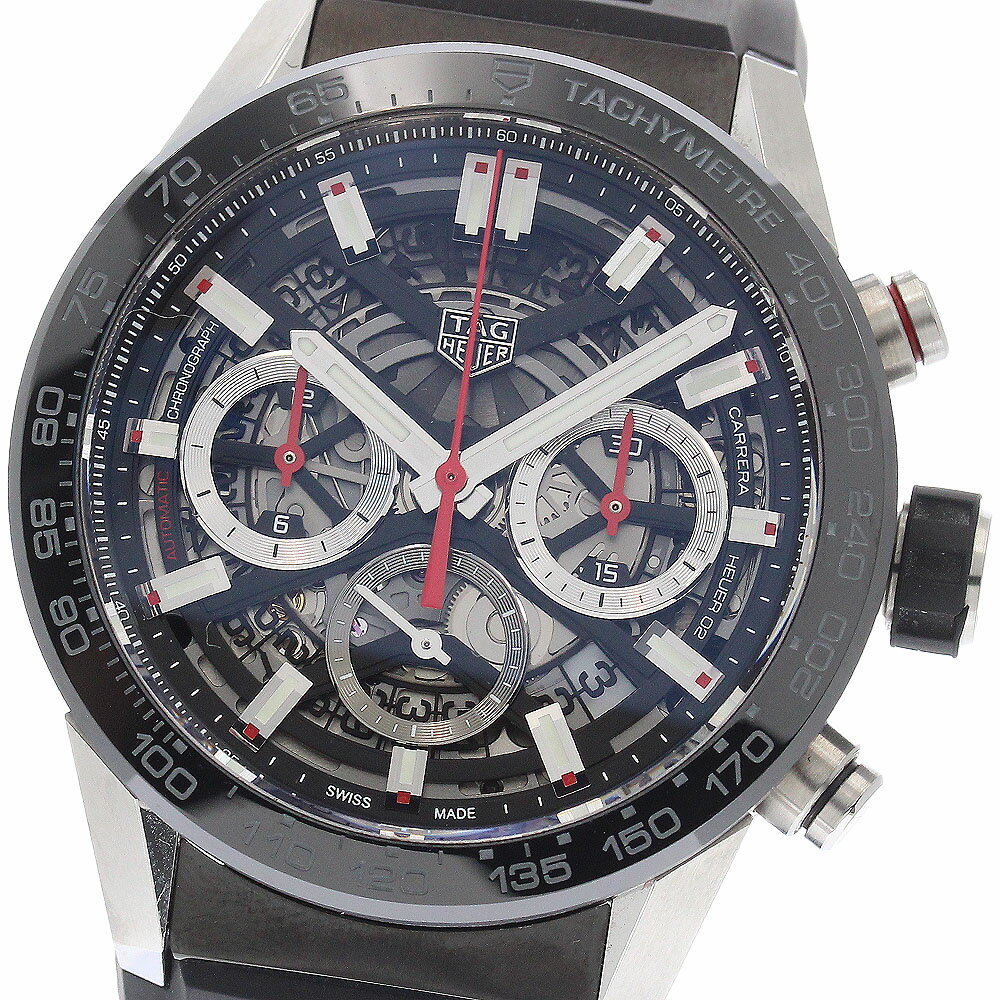 Other - タグホイヤー TAG HEUER CBG2010-0 カレラ キャリバーホイヤー02 クロノグラフ 自動巻き メンズ 箱・保証書付き_952004【中古】