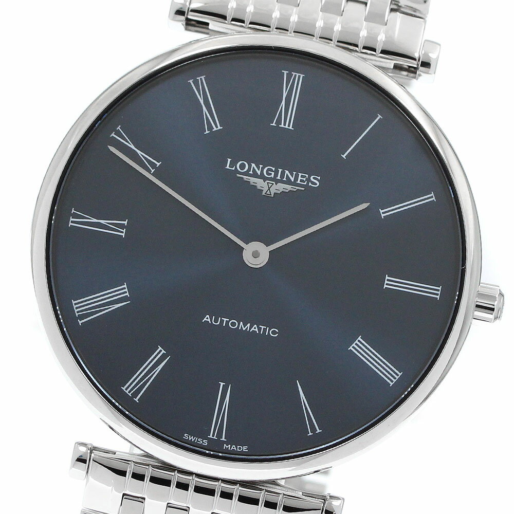 樂天商城 - ロンジン LONGINES L4.918.4 ラ グラン クラシック ドゥ 自動巻き メンズ 極美品 箱・保証書付き_952584【中古】