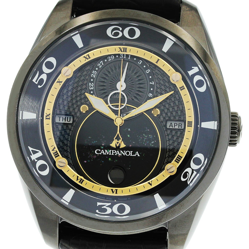 シチズン CITIZEN BU0024-02E/8730-T026117 カンパノラ 塵地螺鈿 -ちりじらでん- 限定300本 ソーラー メンズ 良品 箱・保証書付き_952640【中古】