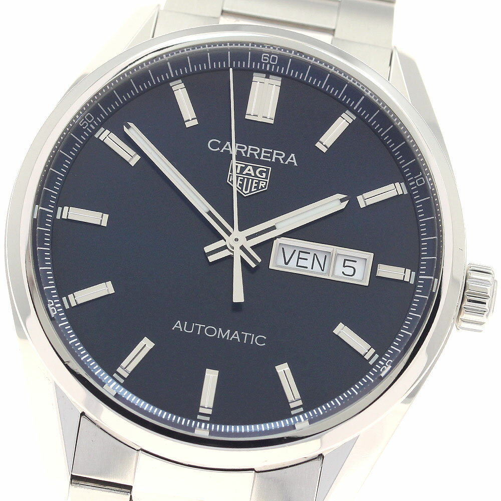 タグホイヤー TAG HEUER WBN2012.BA0640 カレラ キャリバー5 デイデイト 自動巻き メンズ _944098【中古】