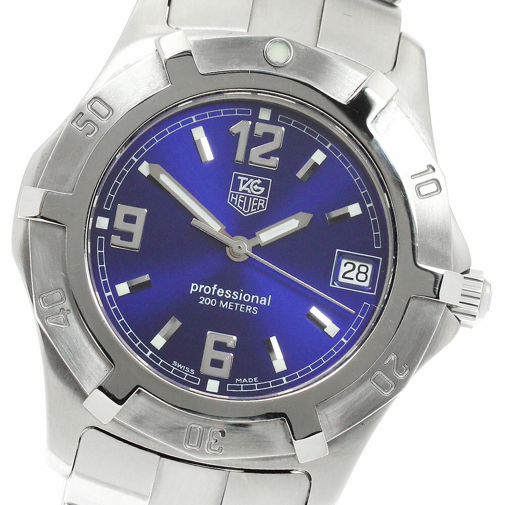 タグホイヤー TAG HEUER WN1112 エクスクルーシブ 2000シリーズ デイト クォーツ メンズ _950308【中古】