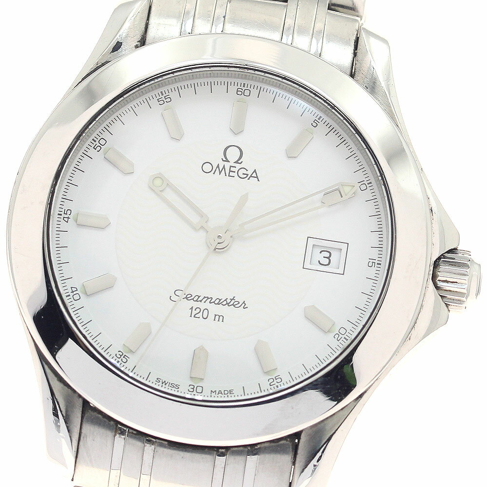 オメガ OMEGA 2511.21 シーマスター120 デイト クォーツ メンズ 