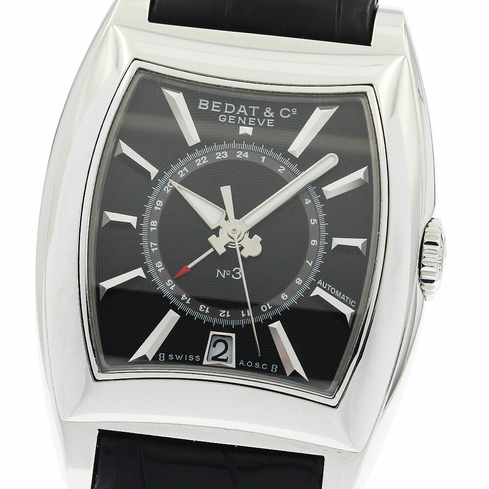 BEDAT & Co - ベダ＆カンパニー BEDAT&Co B388.010.310 No.3 デイト GMT 自動巻き メンズ 保証書付き_948662【中古】