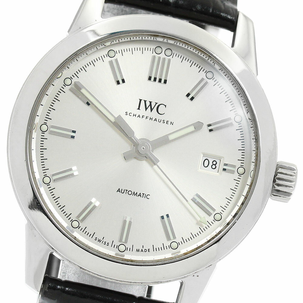 IWC SCHAFFHAUSEN IW357001 インヂュニア デイト 自動巻き メンズ 保証書付き_951445【中古】