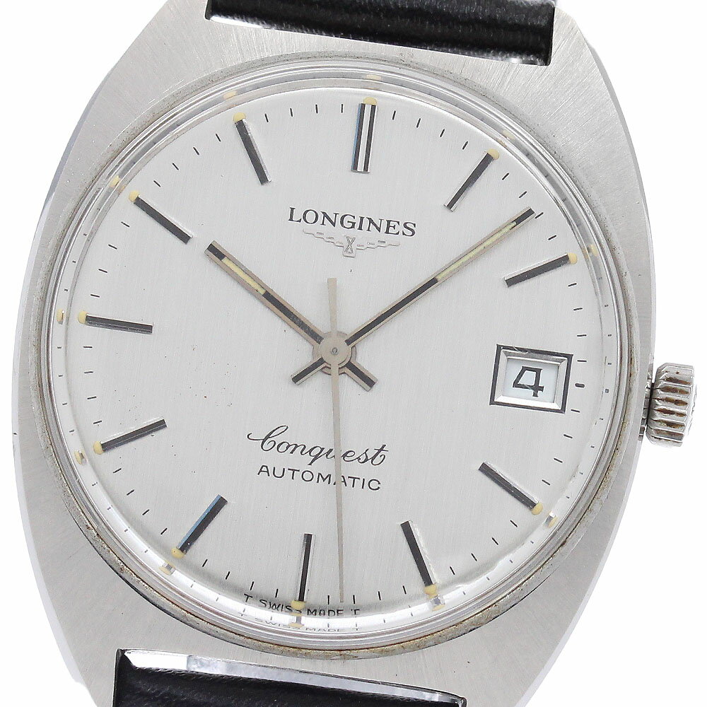 ロンジン LONGINES コンクエスト cal.L633.1 デイト 自動巻き メンズ _951467【中古】