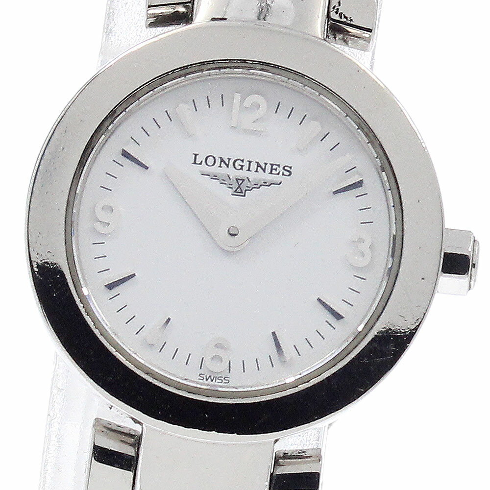 ロンジン LONGINES L5.174.4 ドルチェビータ クォーツ レディース 保証書付き_951531【中古】
