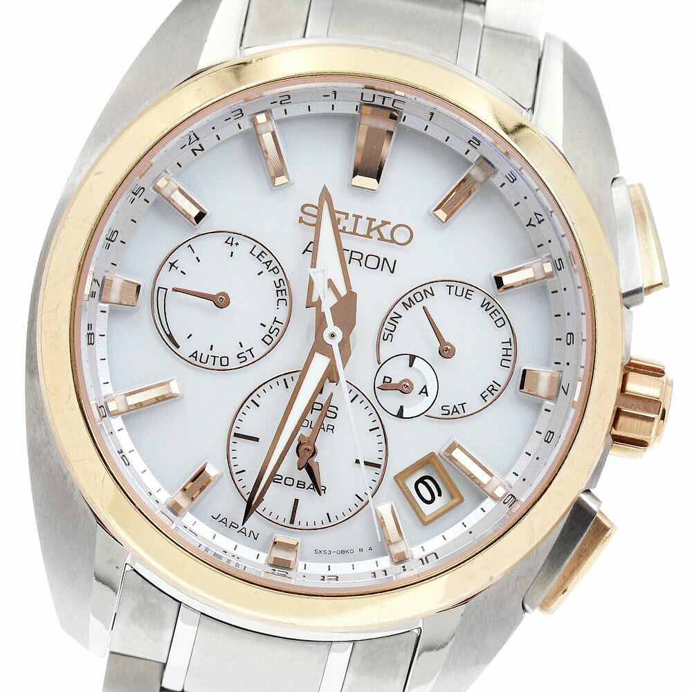 セイコー SEIKO SBXC104/5X53-0AV0 アストロン GPS ソーラー電波 メンズ 箱・保証書付き_951670【中古】