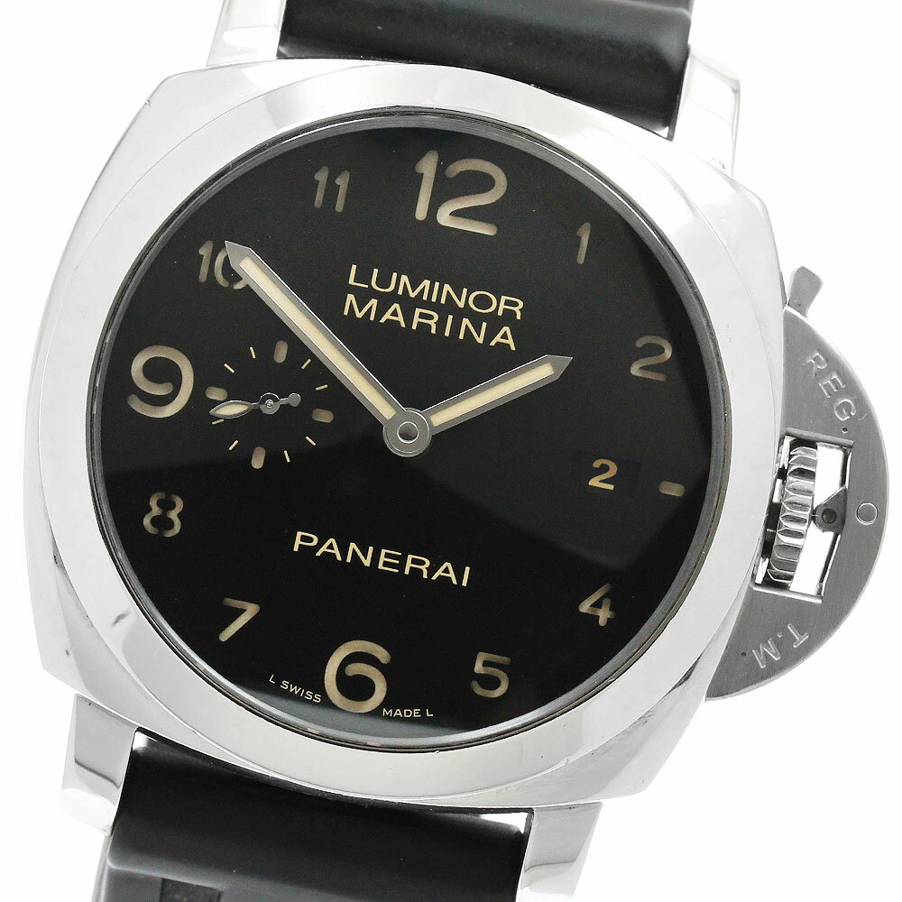 パネライ PANERAI PAM00359 ルミノール マリーナ デイト 自動巻き メンズ 保証書付き_951931【中古】