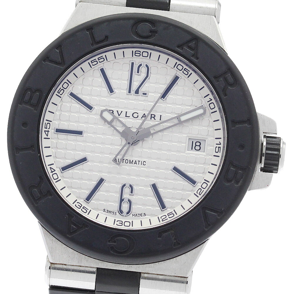 ブルガリ BVLGARI DG40SV ディアゴノ デイト 自動巻き メンズ _953457【中古】