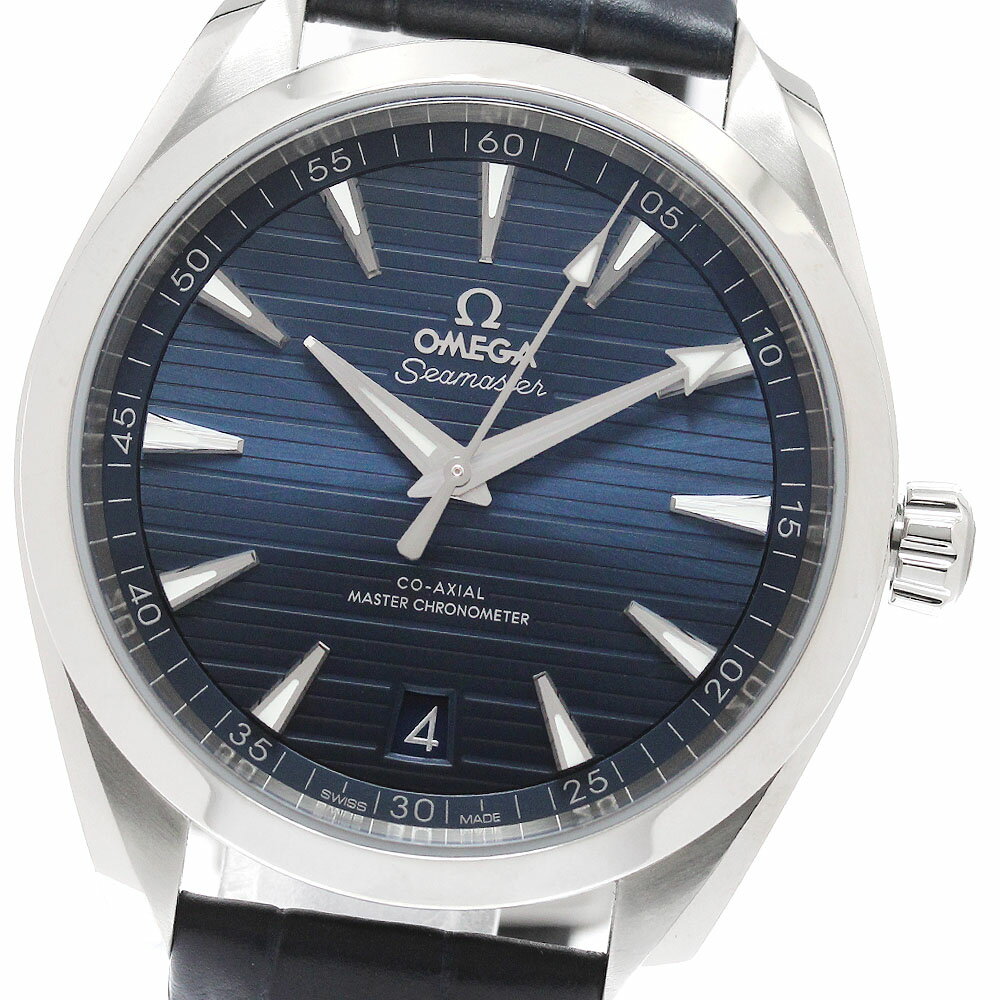 樂天商城 - オメガ OMEGA 220.13.41.21.03.003 シーマスター アクアテラ 150m コーアクシャル 自動巻き メンズ 良品 箱・保証書付き_953488【中古】