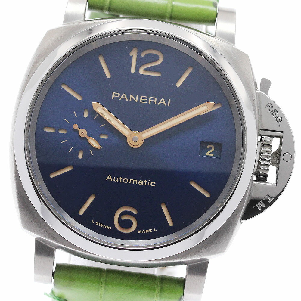 IWC - パネライ PANERAI PAM00926 ルミノール ドゥエ デイト 自動巻き メンズ 保証書付き_951883【中古】
