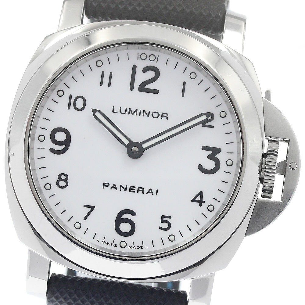 パネライ PANERAI PAM00114 ルミノール ベース 手巻き メンズ _951896【中古 ...