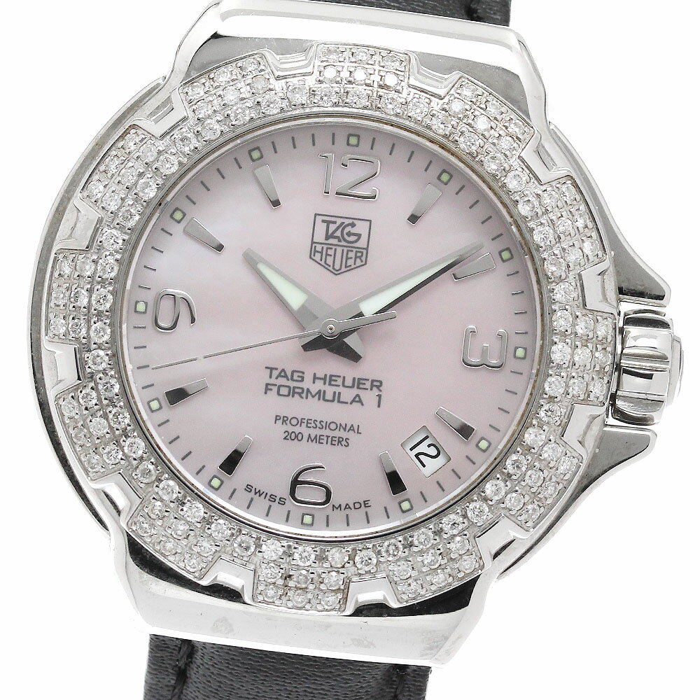 タグホイヤー TAG HEUER WAC1216 フォーミュラ1 グラマーダイヤモンド クォーツ レディース 美品 _952479【中古】