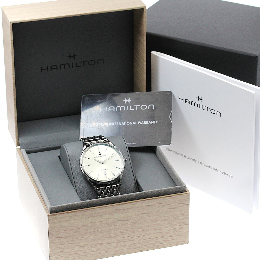 ハミルトン HAMILTON H385250 ジャズマスター シンライン デイト 自動巻き メンズ 極美品 箱・保証書付き_95 closer01-10261322 CLOSER サンプル画像2