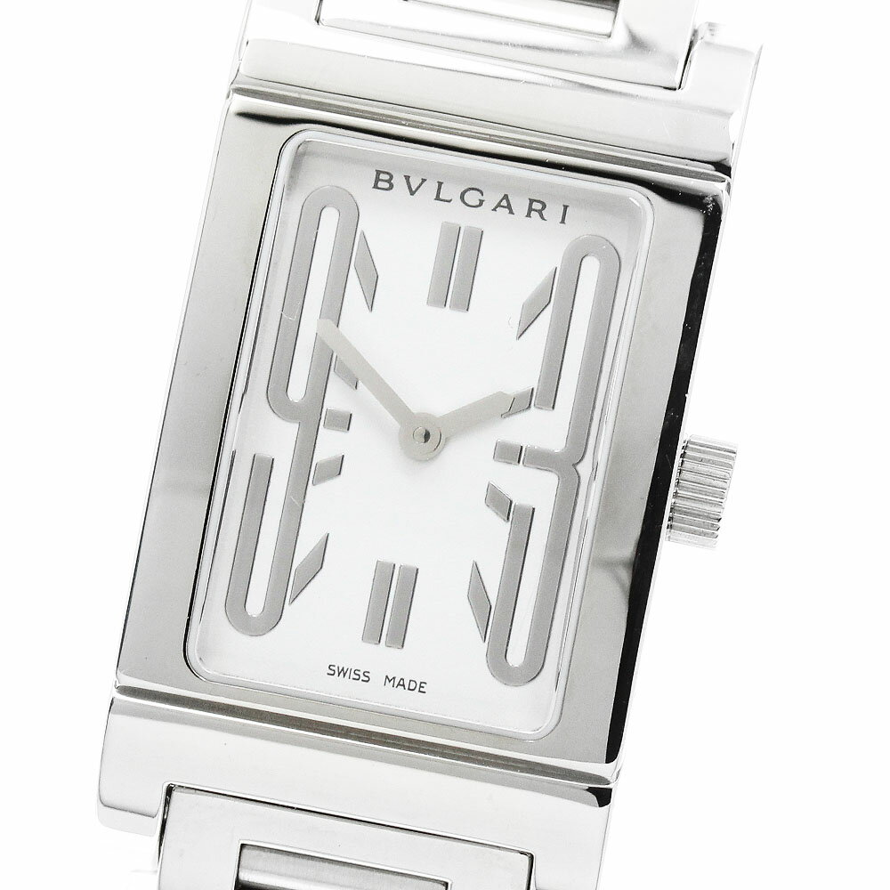 Rettangolo - ブルガリ BVLGARI RT39S レッタンゴロ クォーツ レディース _952667【中古】