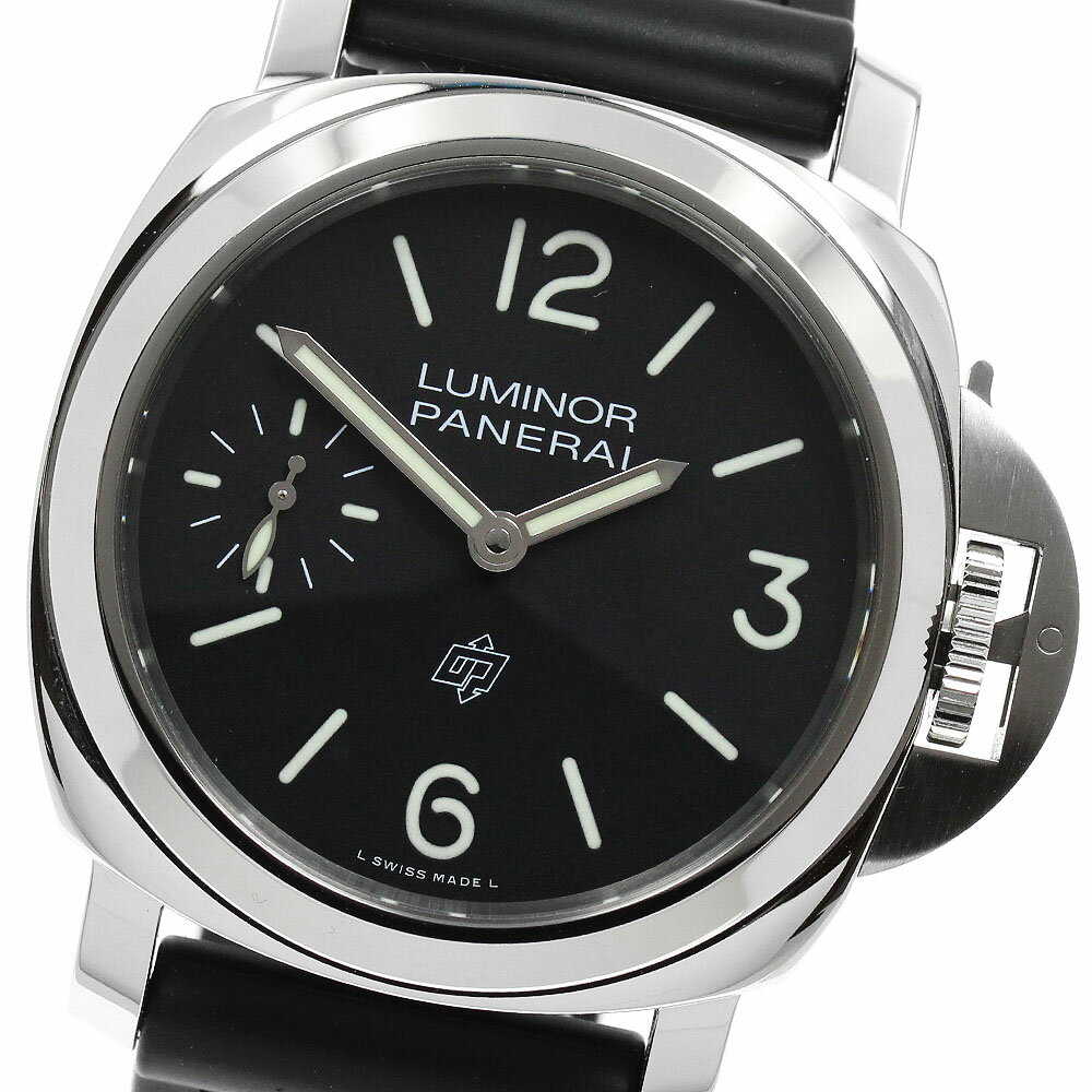 パネライ PANERAI PAM01084 ルミノール ロゴ 44mm 手巻き メンズ 良品 保証書付き_952735【中古】