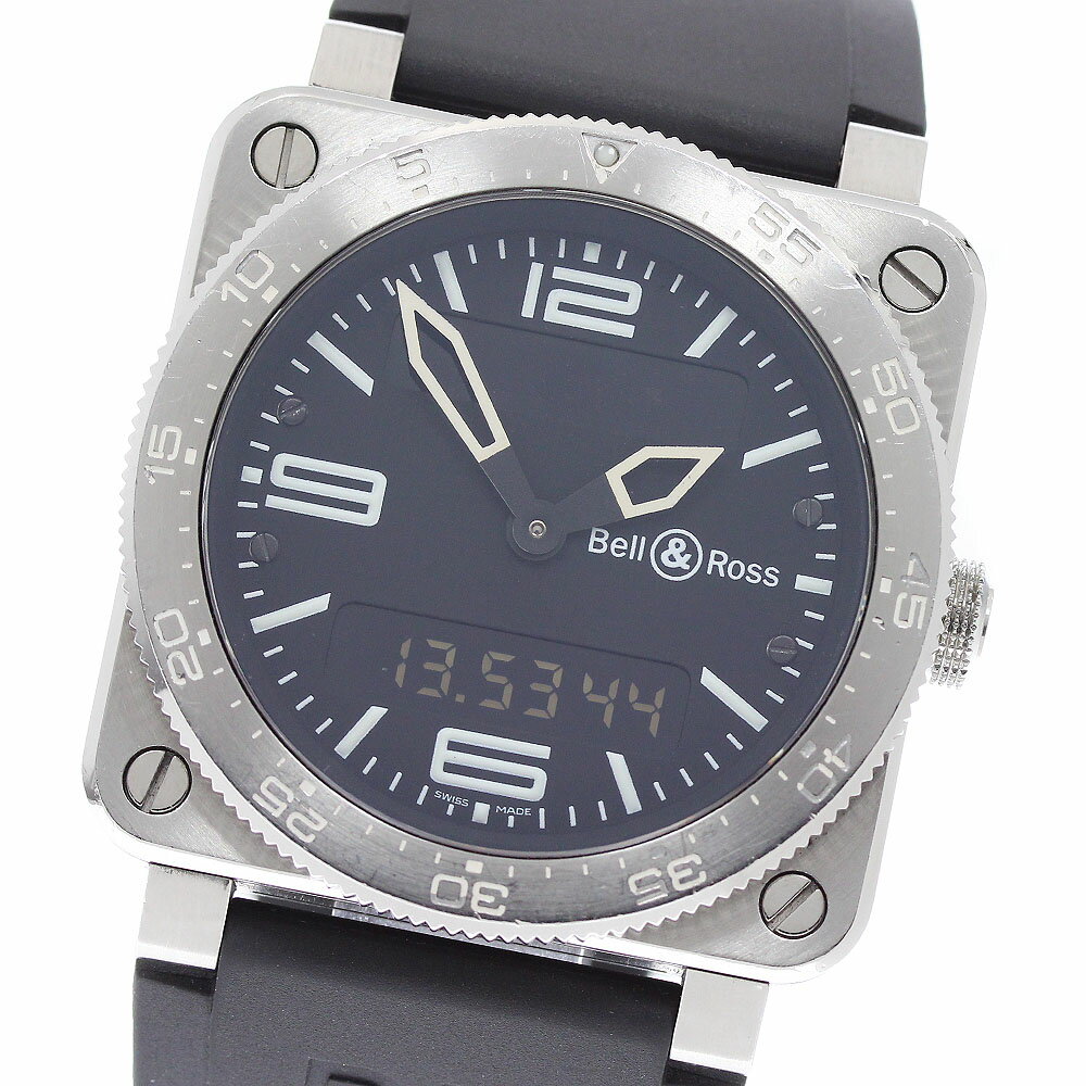 Other - ベル＆ロス Bell＆Ross BR03-88 アビエーション クォーツ メンズ _953403【中古】