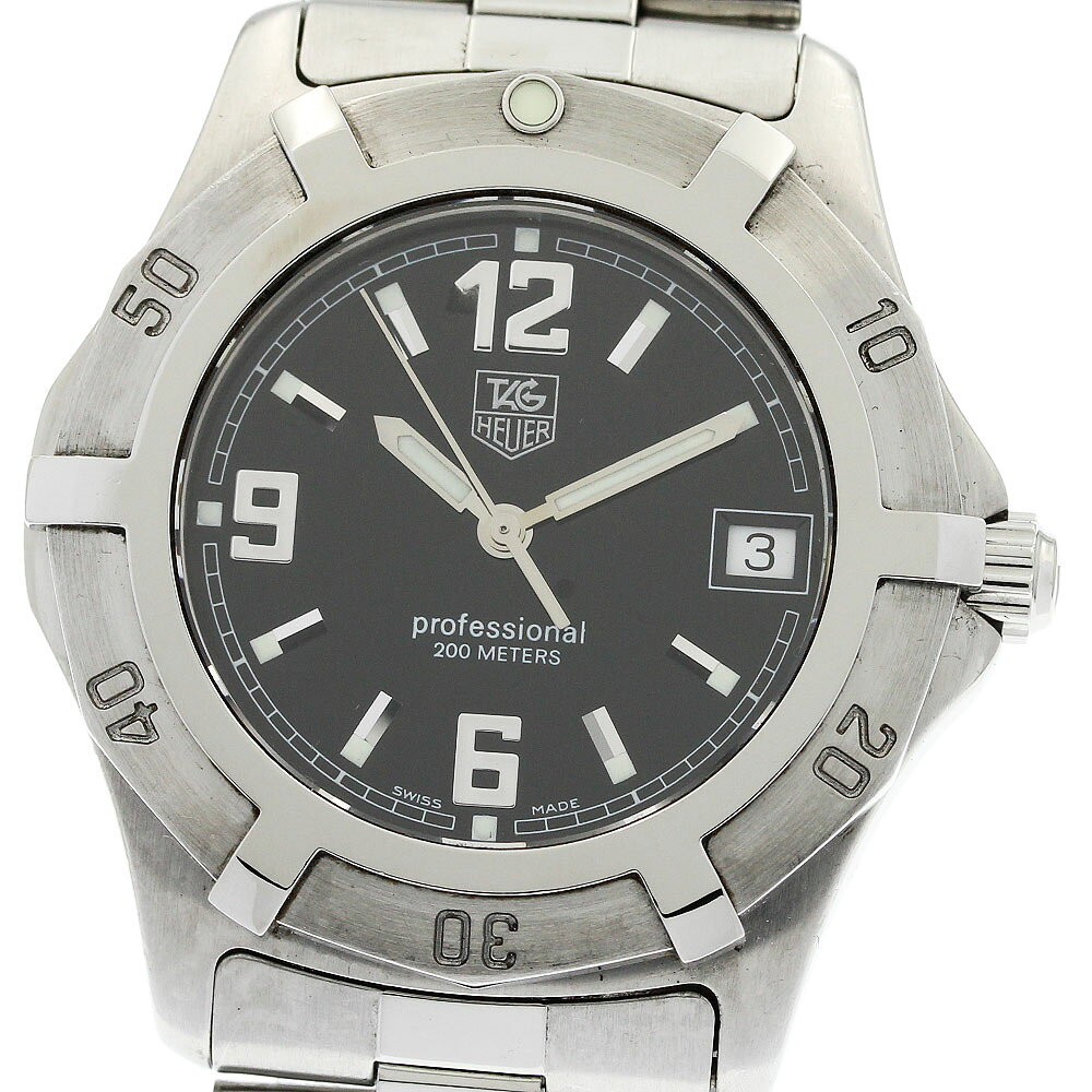 タグホイヤー TAG HEUER WN1110 2000シリーズ エクスクルーシブ デイト クォーツ メンズ _950471【中古】