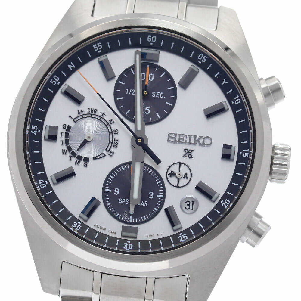 セイコー SEIKO SBED009/5X83-0AH0-1 プロスペックス スピードタイマー GPSソーラー ソーラー電波 メンズ _951629【中古】
