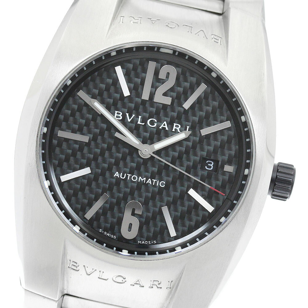 Ergon - ブルガリ BVLGARI EG40S エルゴン デイト 自動巻き メンズ 良品 _951643【中古】