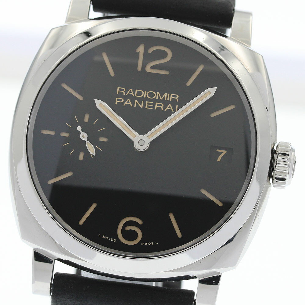 Other - パネライ PANERAI PAM00514 ラジオミール 1940 3デイズ デイト 手巻き メンズ 保証書付き_952787【中古】