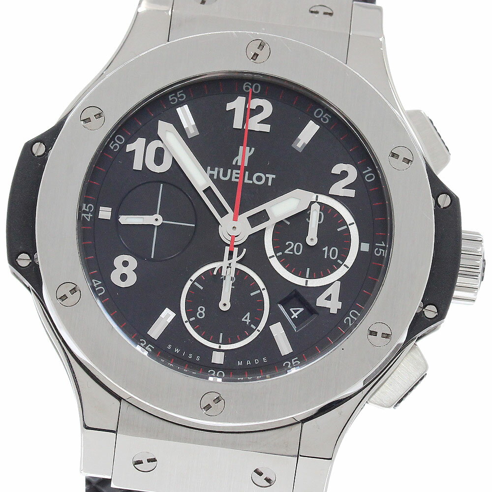 ウブロ HUBLOT 301.SX.130.RX ビッグバン クロノグラフ 自動巻き メンズ 良品 保証書付き_953667【中古】