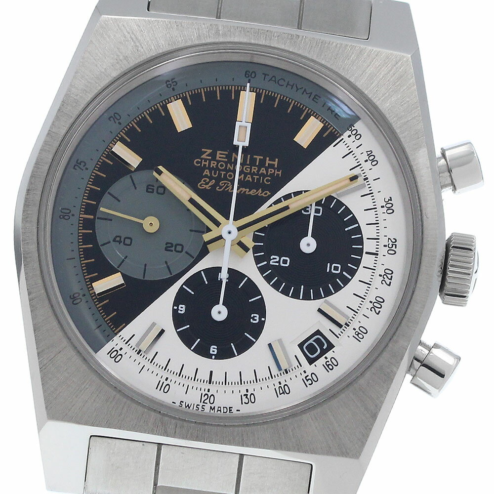 SWATCH - ゼニス ZENITH 95.L384.400/50.M384 クロノマスター リバイバル ルパン三世ファイナルエディション 自動巻き メンズ 保証書付き_940331【中古】