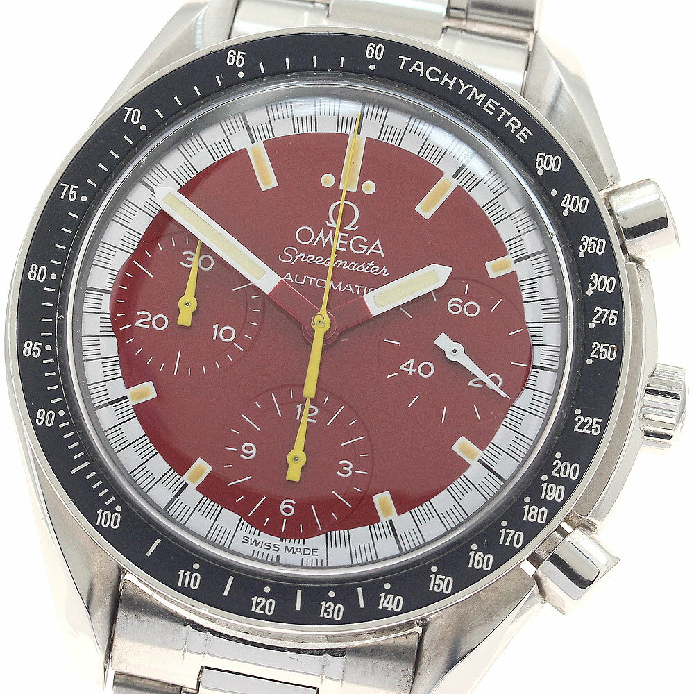オメガ OMEGA 3510.61 スピードマスター レーシング シューマッハモデル クロノグラフ 自動巻き メンズ _944939【中古】