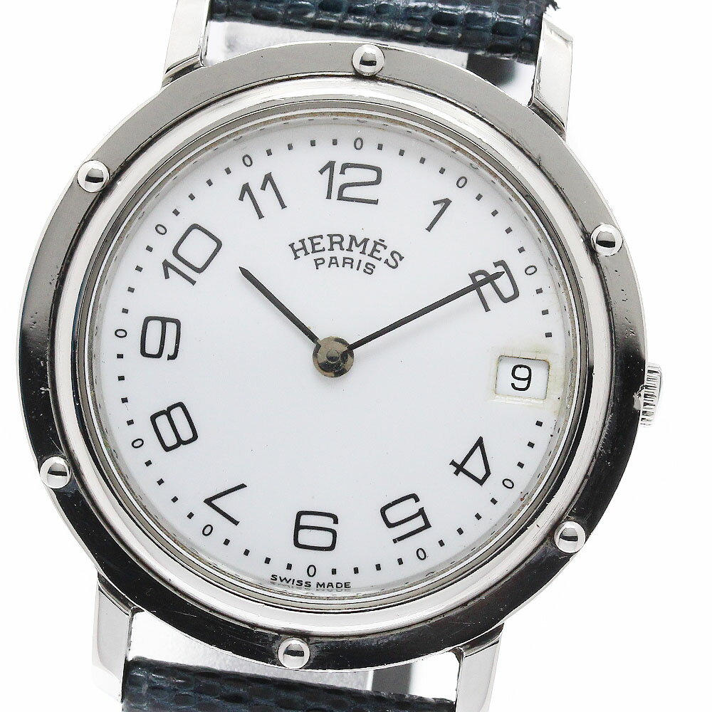樂天商城 - エルメス HERMES クリッパー デイト クォーツ メンズ _946902【中古】