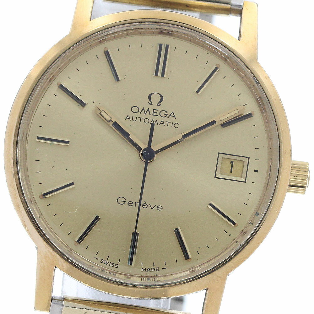 SWATCH - オメガ OMEGA 166.0163 ジュネーブ デイト Cal.1012 自動巻き メンズ _947969【中古】