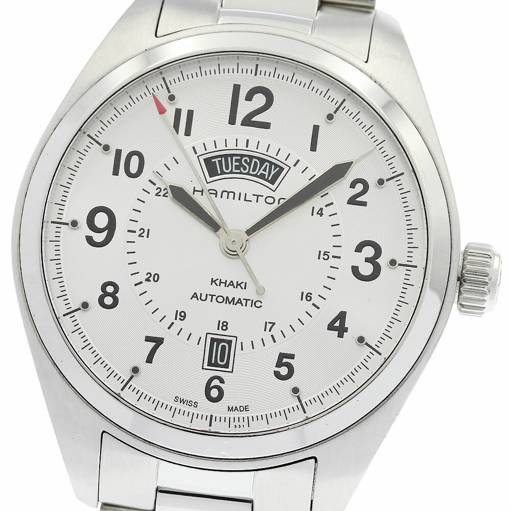 SEIKO - ハミルトン HAMILTON H705051 カーキフィールド デイデイト 自動巻き メンズ _948539【中古】