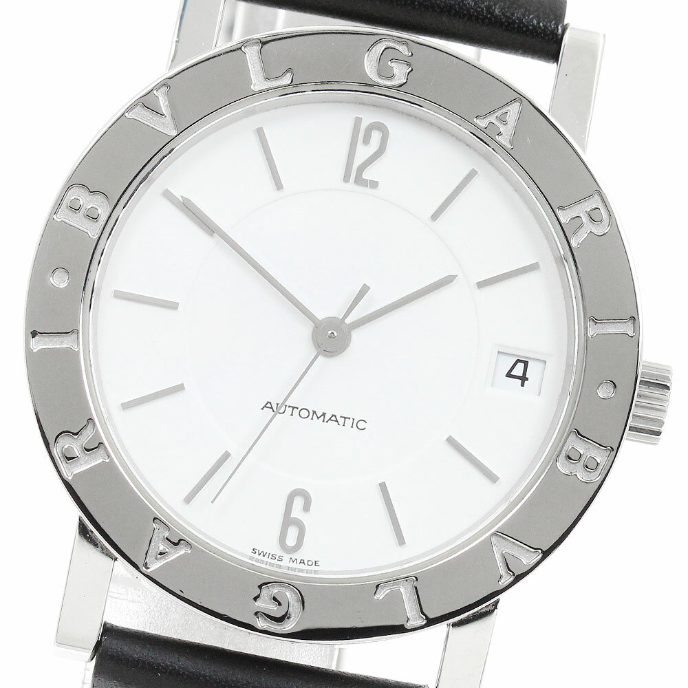 ブルガリ BVLGARI BB33SL ブルガリブルガリ デイト 自動巻き ボーイズ 保証書付き_950265【中古】