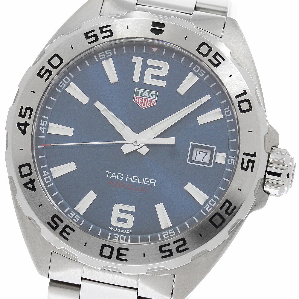 タグホイヤー TAG HEUER WAZ1118 フォーミュラー1 デイト クォーツ メンズ 美品 箱付き_952478【中古】