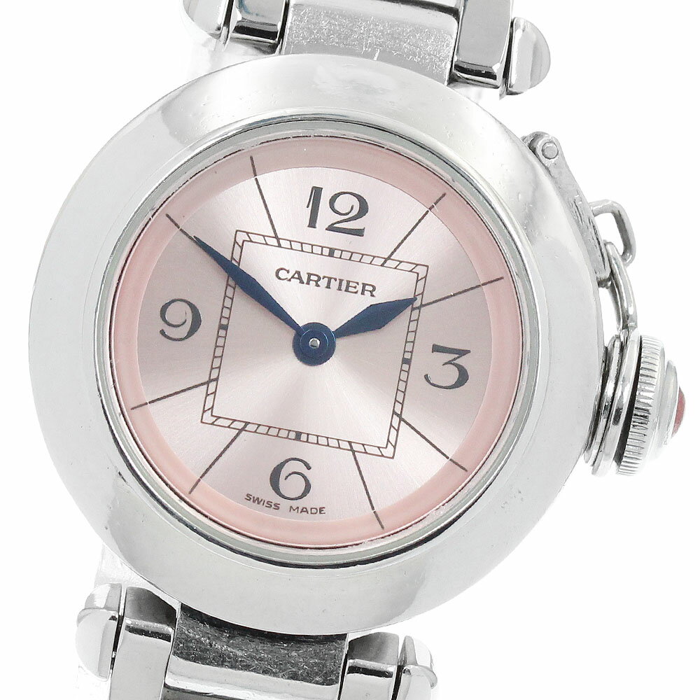 カルティエ CARTIER W3140008 ミスパシャ クォーツ レディース _952623【中古 ...