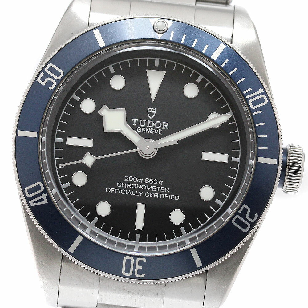 チュードル TUDOR 79230B ヘリテージ ブラックベイ 自動巻き メンズ 保証書付き_952 ...