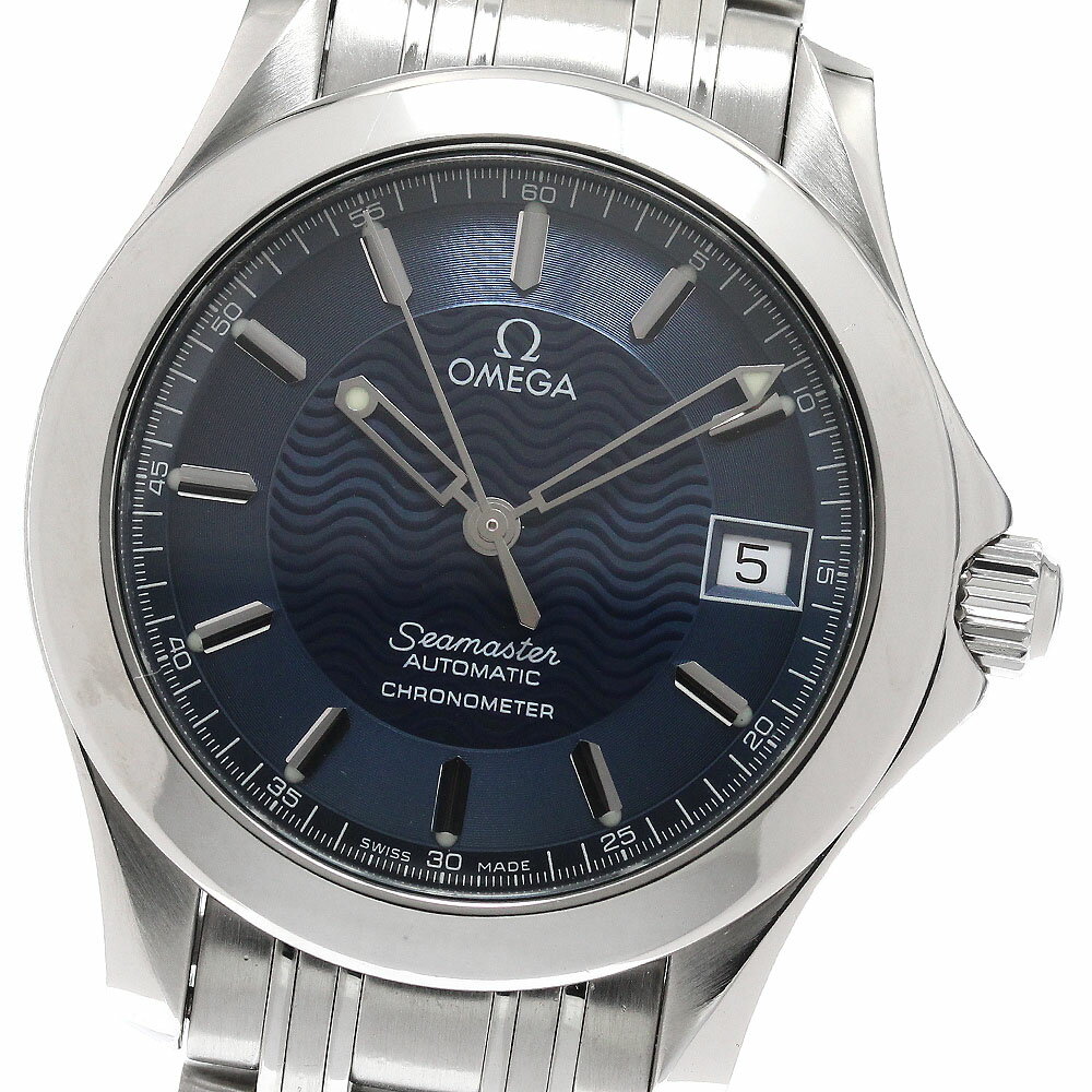 樂天商城 - オメガ OMEGA 2501.81 シーマスター 120 デイト クロノメーター 自動巻き メンズ 良品 _953417【中古】