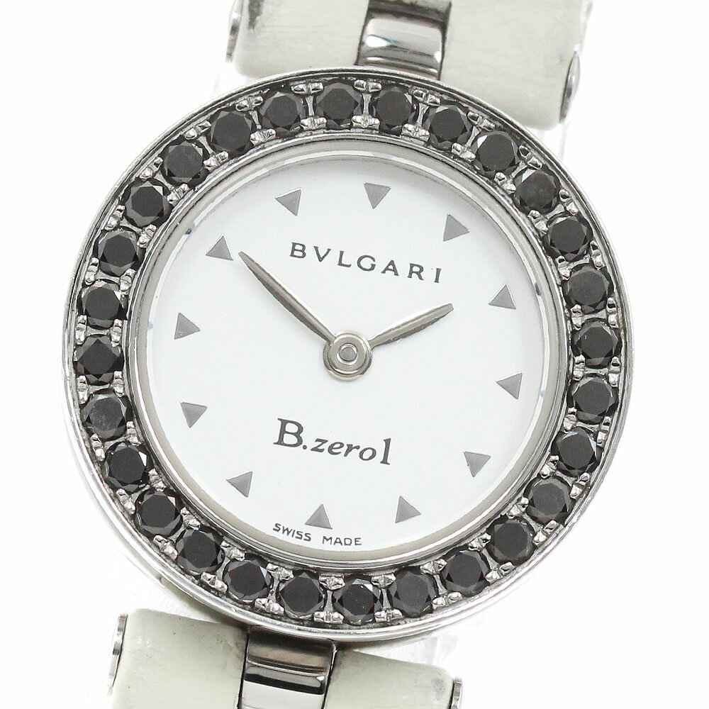 ブルガリ BVLGARI BZ22S B-zero1 ブラックダイヤベゼル クォーツ レディース _953485【中古】
