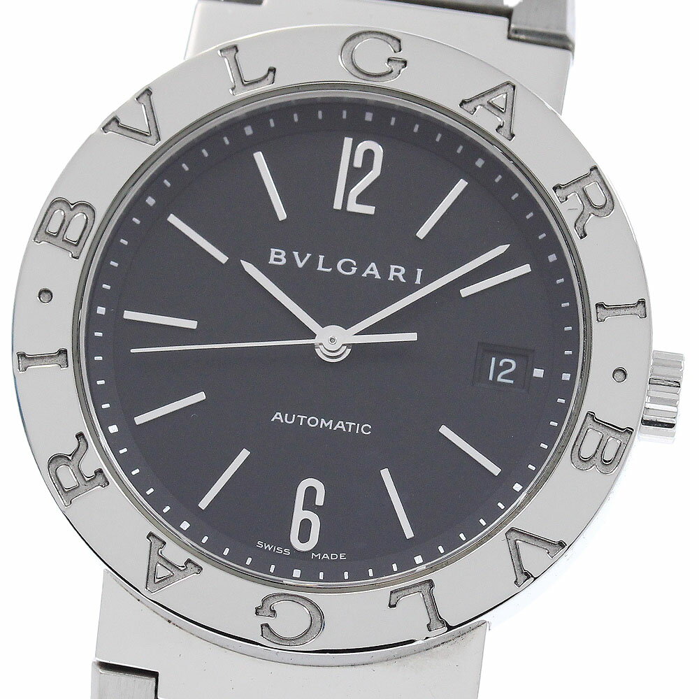 ブルガリ BVLGARI BB38SS ブルガリブルガリ デイト 自動巻き メンズ 箱・保証書付き_953547【中古】