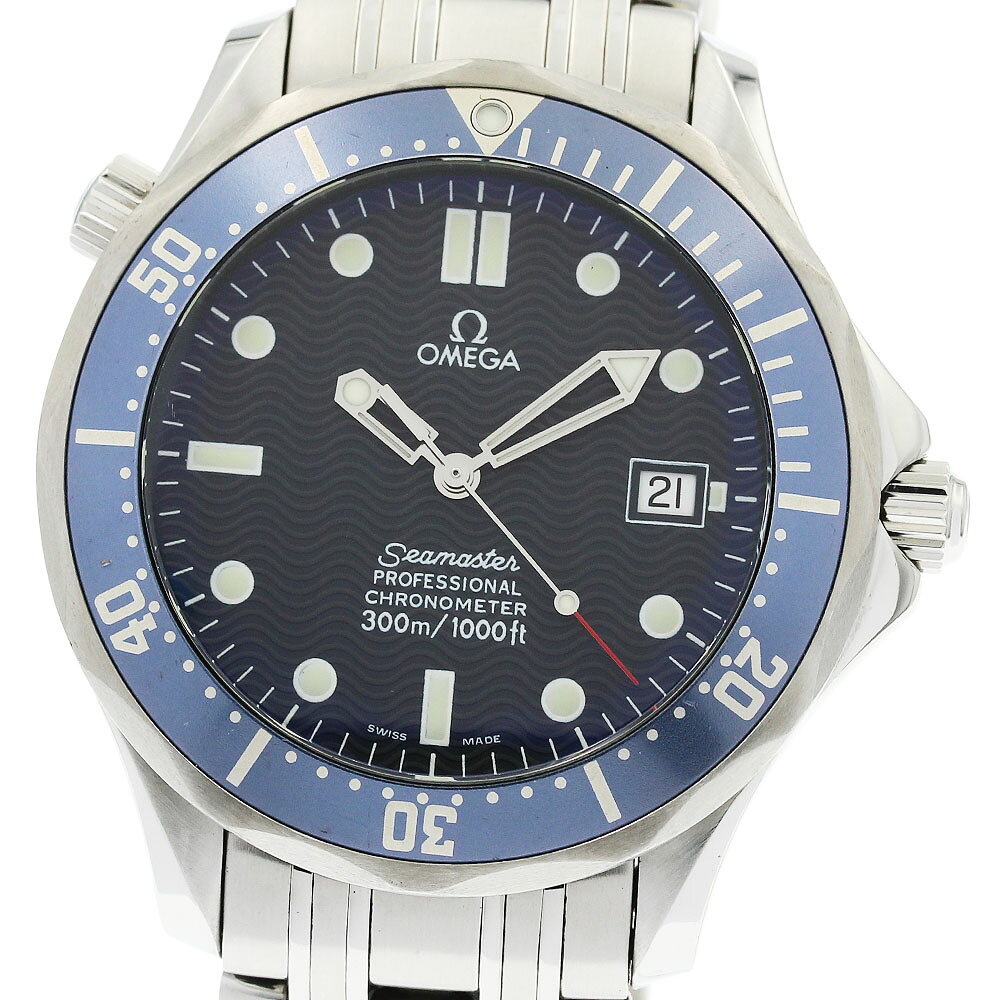 オメガ OMEGA 2531.80 シーマスター300 デイト 自動巻き メンズ _900747【中古】