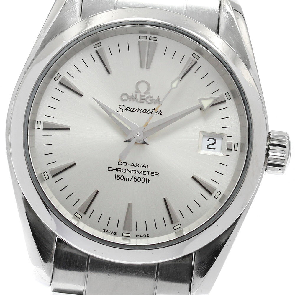 OMEGA - オメガ OMEGA 2504.30 シーマスター アクアテラ コーアクシャル 自動巻き ボーイズ _946694【中古】