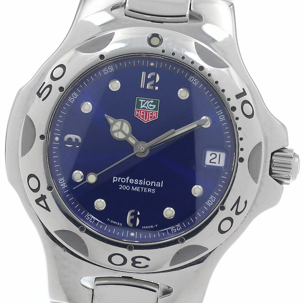 Kirium - タグホイヤー TAG HEUER WL1116 キリウム デイト クォーツ メンズ _950470【中古】